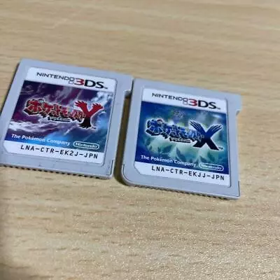 $29 • Buy Pokemon: Y And X 3DS Japanese Game Cartridge Only Japan Set