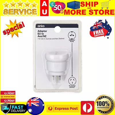 $9.47 • Buy Travel Adapter Plug Power Australia Converter Charger Convertor Europe EU Wall