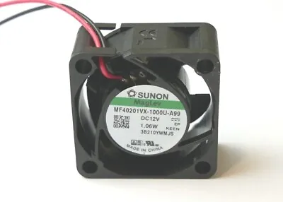 £12.97 • Buy Sunon Maglev MF40201VX-1000U-A99 12V 4020 40x40x20mm Silent 40mm 4cm Cooling Fan