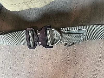 G-Code Operator/Rigger Belt 1.75  Belt  Grey Size XL Cobra Buckle OEM • $11.50