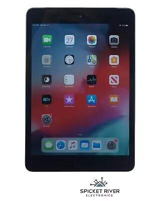 Apple IPad Mini 2 - A1490 - Wi-Fi + Cellular 32GB 7.9  Tablet - Space Gray • $60