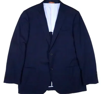 New Broletto Wool Stretch Seersucker 46 L Blazer Sport Coat Jacket Unstructured • $99.94