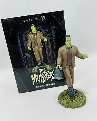 Dept 56 The Munsters Village Herman Munster #6005635 Frankenstein 56 Halloween • $56
