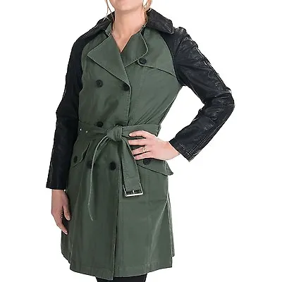 Marc New York By Andrew Marc Carli Vintage Canvas Coat - Size L - $250 • $99.99