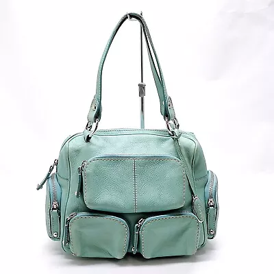 Tod's Hand Bag  Green Leather 1846828 • $0.99