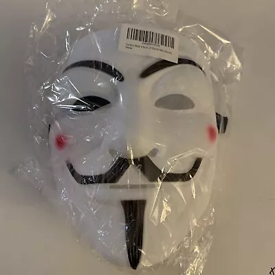 V For Vendetta Mask Anonymous Guy Fawkes Halloween Mask Hacker Mask  • $12.99
