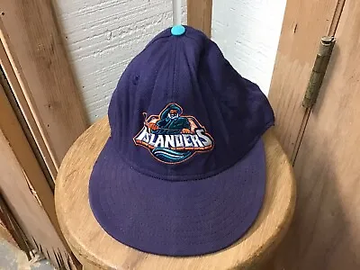 $66 • Buy New York Islanders Fisherman Vintage Logo New Era 5950 Hat 7 1/8 Pro Model Wool