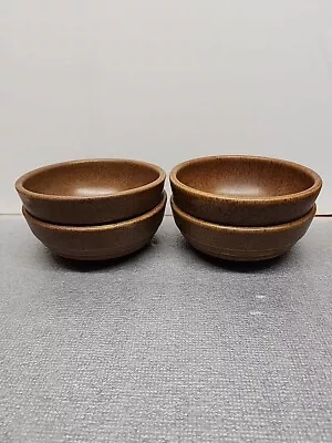 4 Monmouth USA Maple Leaf Bowls  Mojave Brown Speckled  • $25