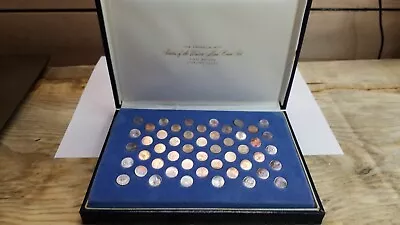 States Of The Union Sterling Silver Mini Coin Set 1969 First Edition 50 Coins • $90