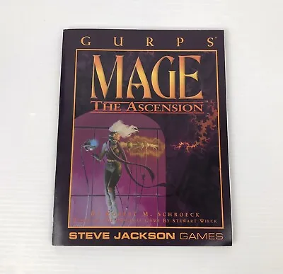 Gurps Mage The Ascension Book Steve Jackson Games 1st Edition 1994 Role Playing • $64.99