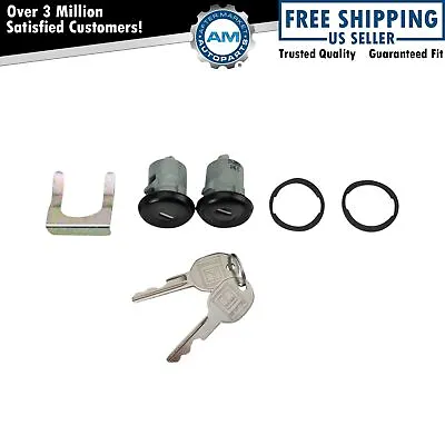 Front Door Lock Cylinder Set For Buick Cadillac Chevrolet GMC Olds Opel Pontiac • $19.99