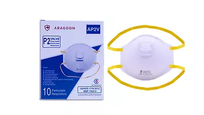 P2V Valved Face Mask (ARP70V | AP2V) (Box Of 10) • $20.99