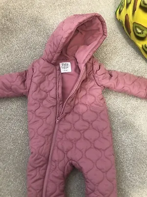 Quilted Puddle Suit 12-18 Months  • £6
