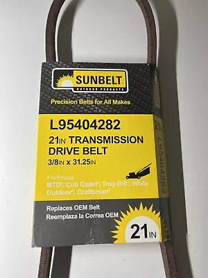 Sunbelt L-95404282 21-in Transmission Drive Belt For Push Lawn Mowers • $11