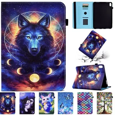 For IPad 10/9/8/7/6/5th Gen Air Pro 11 Smart Patterned Leather Case Flip Cover • $19.99