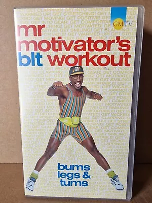 Mr Motivator's BLT Workout - Bums  Legs And Tums VHS Video Tape  • £5.99