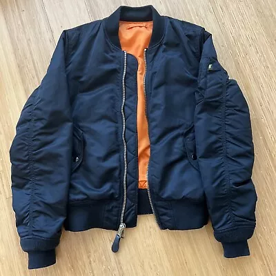[Size S] Alpha Industries MA-1 Bomber Jacket - GREAT CONDITION 🔥 • $48