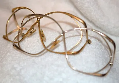 $1.48 • Buy 2 VINTAGE  CHRISTIAN DIOR BUTTERFLY Eyeglasses FRAMES FRONTS Only REPAIR/PARTS