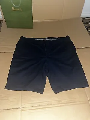 Abercrombie & Fitch Mens Blue Chino Shorts Size 38 Waist • £10