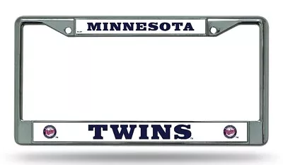 Minnesota Twins Chrome License Plate Frame • $19.49