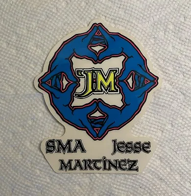 Vintage Skateboard Sticker Jesse Martinez SMA World Blind Natas Mark NOS 101 B • $17