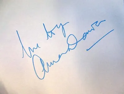 Anna Dawson SIGNED Autograph. Comedian. Benny Hill • $12.42