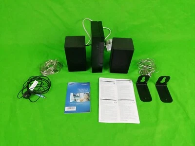 £88 • Buy Samsung SWA-9000S Wireless Rear Speakers With Reciever Black Boxed G228