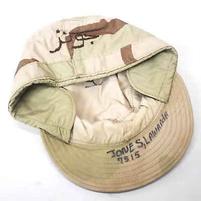 1989 Modified DDU Patrol Cap Uniform Hat Arabic Direct Embroidery Desert LBT • $25