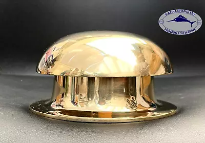 £47.99 • Buy Mushroom Vent Solid Brass 6  X 4  Roof Vent Boat Marine Canal Boat Narrow Boat