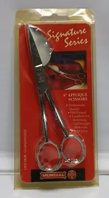 Vtg. Mundial 585 6  Appliqué Scissors Sewing Craft Doll Excellent For Trimming  • $5.73