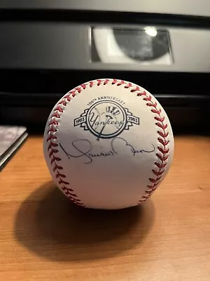 Mariano Rivera Autographed Signed 100th Anniversary Yankee Baseball Steiner • $229