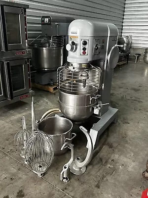 Hobart H-600T 60 Qts Dough Mixer With 60 & 30qt Attachments • $9500