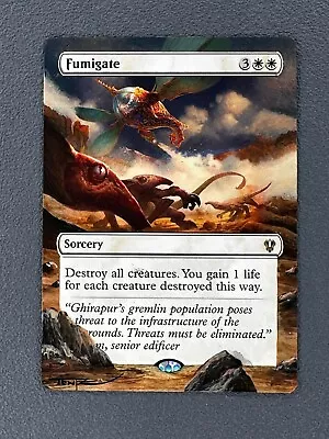 Fumigate #66 MTG Murders At Karlov Manor Hand Painted Altered Extended Art Tentz • $6.50