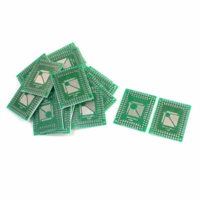 $12.75 • Buy 20Pcs 0.5mm 0.8mm TQFP(32-100) To 2.54mm DIP Pinboard IC PCB Adapter Socket