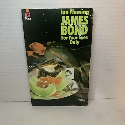 For Your Eyes Only - Ian Fleming - Vintage 1976 Pan Books - James Bond 007 • $15.93