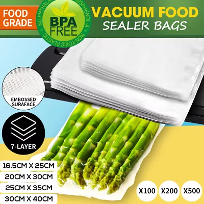 Food Vacuum Sealer Storage Bags Fresh Saver Kitchen Sealing Commercial Grade • $154.99