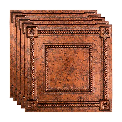 $124.74 • Buy Fasade - Coffer 2ft X 2ft Lay In Ceiling Tile/Panel (5 Pack)
