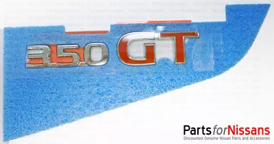 Genuine Nissan 03-07 Infiniti G35 Skyline V35 Coupe  350GT  Emblem Badge OEM • $44.95