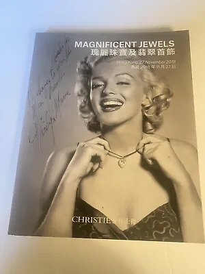 Christie’s Catalog Magnificent Jewelry Hong Cong 2018 Marilyn Monroe  • $50