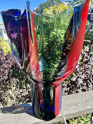 Venini  Kukinto Murano Glass Vase • $2400
