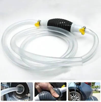 Siphon Hand Pump Portable Manual Car Fuel Transfer Pump For Gas Gasoline Petrol  • $5.99