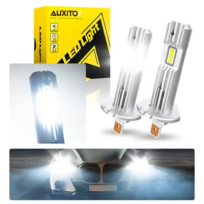 AUXITO H1 LED Headlight Bulb Conversion Kit High Low Beam 6500K Super White NEW • $23.99