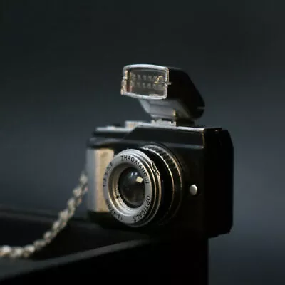 Travel Enthusiast Photoflash Camera 3D Pendant Photographer Charm Necklace • £1.90