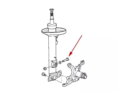 Camber Correction Bolt 07119900587   BMW E36 Z3 Decrease Or Increase  By 0.5 • $20