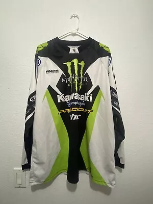 Monster Energy Motocross Kawasaki Thor Jersey Size XL • $65