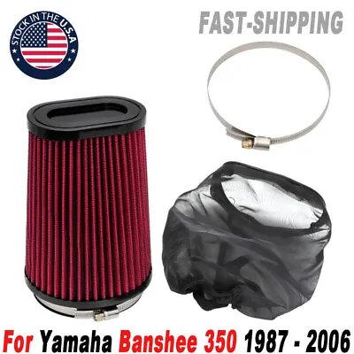 For Yamaha Banshee 350 Air Filter & Outerwear Pro Airbox YFZ350 87-06 • $34.19