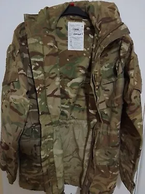 British Army MTP Windproof Combat Smock Jacket 170/88 Wired Hood • £25