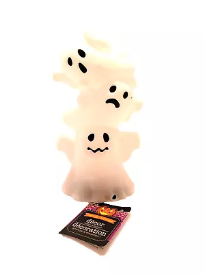 Motion Activated Ghost Stack Tabletop Blow Mold Lights Up & Makes Sounds • $6.99