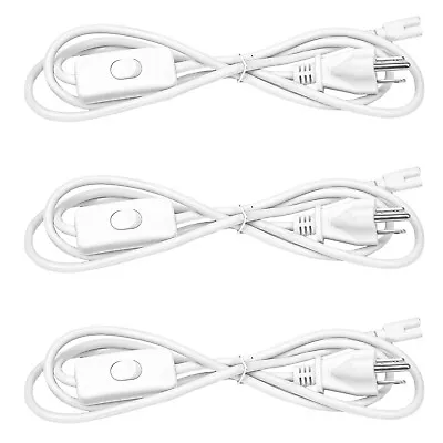 3 Pack 5FT T5 T8 LED Tube Power Extension Cable With On/Off Switch LED T5/T8 • $14.99