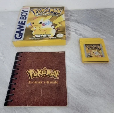 $209.99 • Buy Pokemon Yellow Version Special Pikachu Edition Nintendo Gameboy CIB Complete